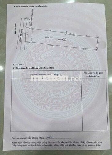 Đất gần chợ Dĩ An 1, phường Dĩ An Tp Dĩ An