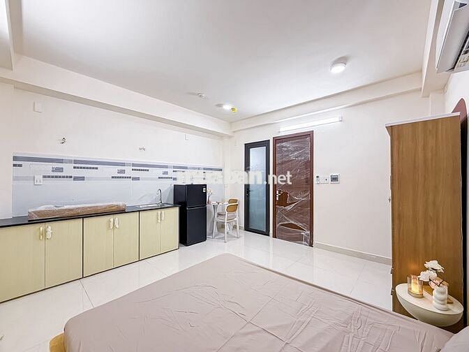 Studio thiết kế vibe pastel xinh xỉu mới xây full nt - gần Vincom, PMH