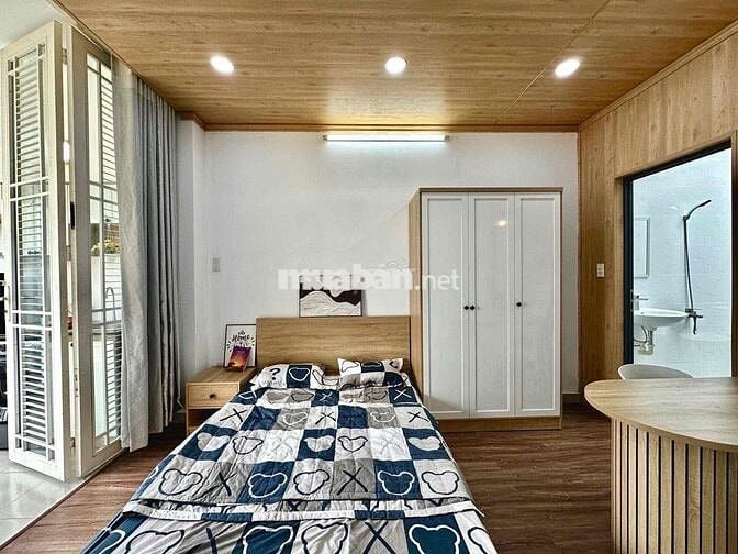 ✨SIÊU PHẨM CĂN HỘ STU 1PN TÁCH BẾP BAN CÔNG,FULL NỘT THẤT NEW