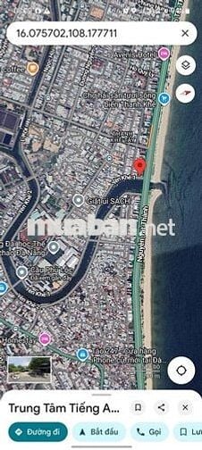 Bán lô góc 2 mặt tiền Nguyễn Tất Thành & Yên Khê 1,view trực diện biển