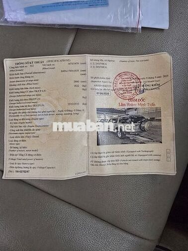 Ford Everest 2007 2.5L 4x2 MT - 250 km