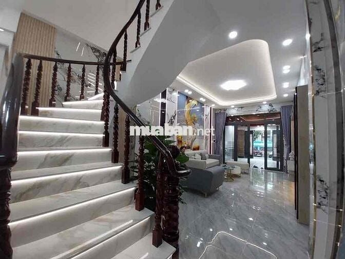 🔥 BÁN NHÀ 3 TẦNG MỚI XÂY -FULL NỘI THẤT CAO CẤP -HẺM XE HƠI TRÁNH NHAU