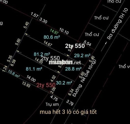 🌟 CHỦ GỬI – TUYỆT PHẨM VỪA RA LÒ 🌟
🔥 3 LÔ ĐẤT VỊ TRÍ SIÊU ĐẸP