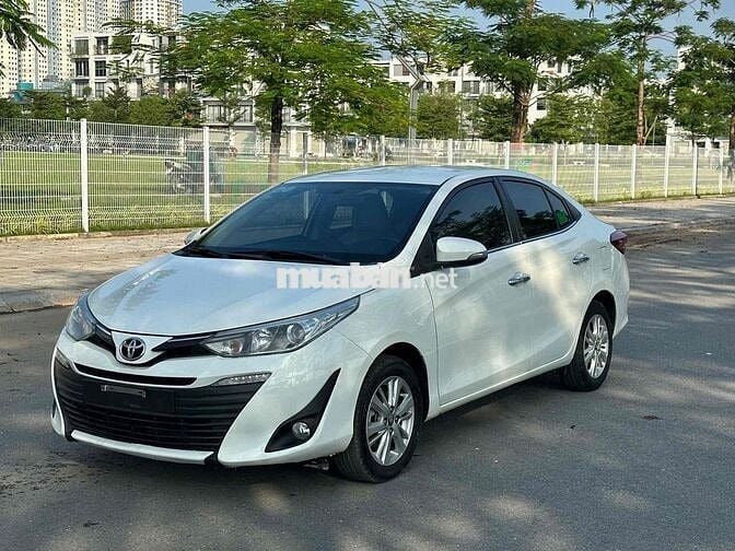 Toyota Vios 2019 1.5G CVT - 82000 km 1 chủ bao zin