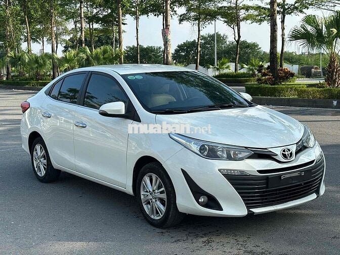 Toyota Vios 2019 1.5G CVT - 82000 km 1 chủ bao zin