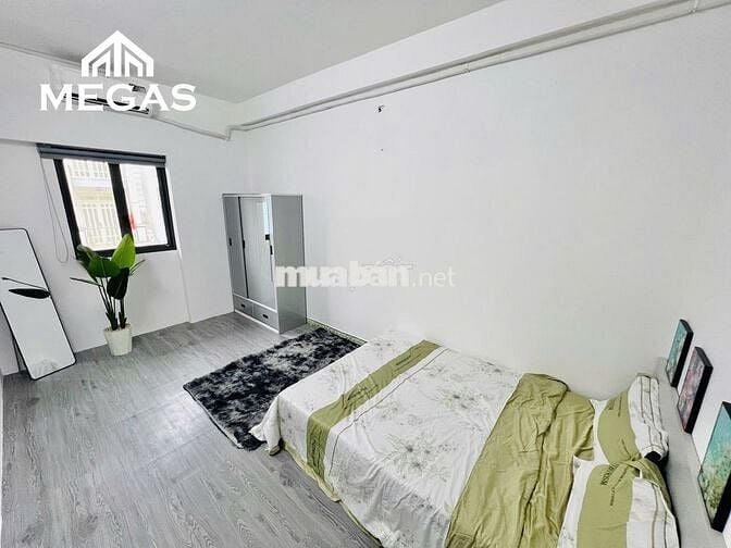 CĂN HỘ 2 PHÒNG NGỦ - 1 PHÒNG BẾP có CỬA SỔ - BAN CÔNG THOÁNG trống sẵn