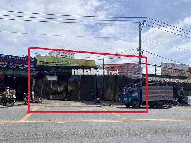 Cho thuê nhà mặt tiền: 305A Quốc Lộ 1A  Thủ Đức_DT: 13m x 35m NH 18m