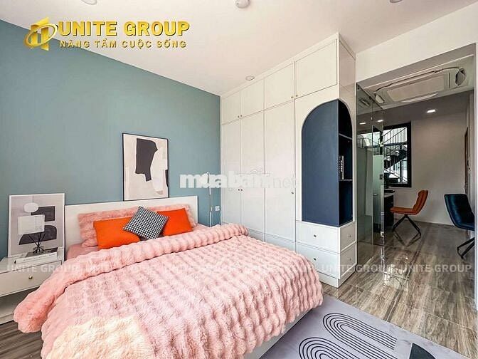 CHDV full nội thất – có bãi đậu ô tô riêng - gần Vòng xoay Lăng Cha Cả