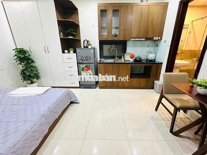 Phòng đẹp 20m², full đồ, có thang máy – ngõ 44 Trần Thái Tông, ở ngay!