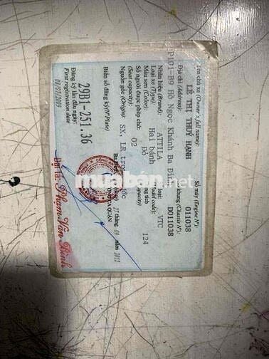 Nhà mình thừa xe nên pass cho ai cần
