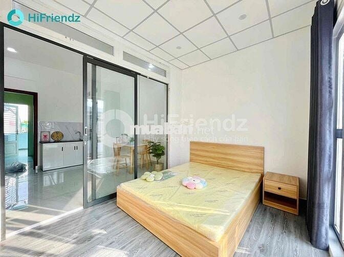 🏠Cho thuê 1phòng ngủ tách bếp Full nội thất ban công Lưu Chí Hiếu 5tr8