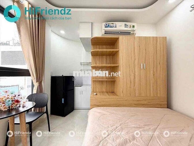 CHO THUÊ STUDIO FULL NỘI THẤT CỬA SỔ TRỜI TIỆN QUA QUẬN 1, 2, 3