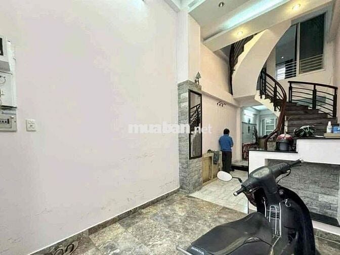 NGUYÊN CĂN 4PN, 2WC, HẺM XE HƠI, NƠ TRANG LONG BÌNH THẠNH