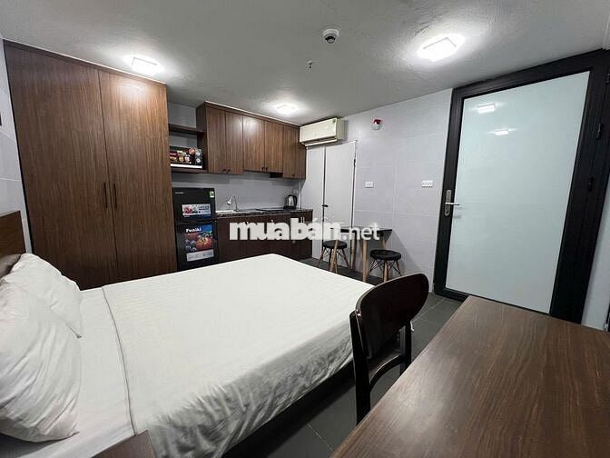Cho Thuê Căn Hộ Dịch Vụ Studio 25m² Âu Cơ Tây Hồ Hà Nội