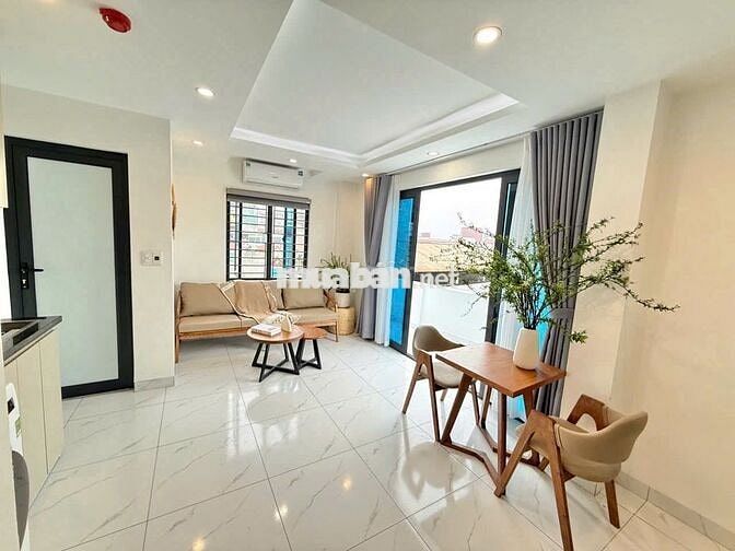 CHO THUÊ CĂN HỘ STUDIO, 1PN NGAY BẾN XE MỸ ĐÌNH FULL NỘI THẤT BAN CÔNG