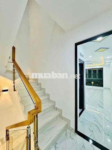 Nhà 41m2, 5 tầng 4PN 5wc, mới 100%, Bạch Đằng Bình Thạnh, dọn ở ngay