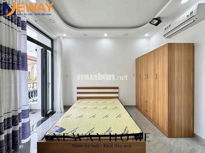 STUDIO MỚI XÂY NGAY LÊ VĂN QUỚI_BAN CÔNG_CỬA SỔ_SẴN NỘI THẤT_GẦN AEON