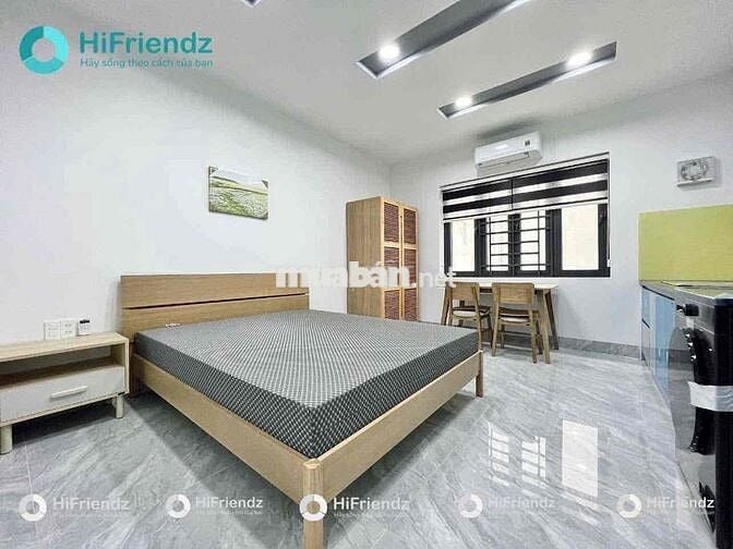 KHAI TRƯƠNG STUDIO BAN CÔNG FULL NỘI THẤT RỘNG 40M2 GẦN SÂN BAY