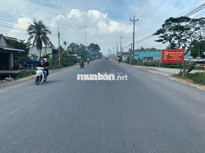 Gần KCN Thủ Thừa , 100m2 thổ cư , đường 818 giá 555tr, sổ sẳn