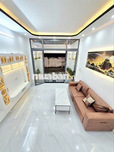 NHÀ 3 TẦNG NỘI THẤT MỚI HẺM XE HƠI QUAY ĐẦU