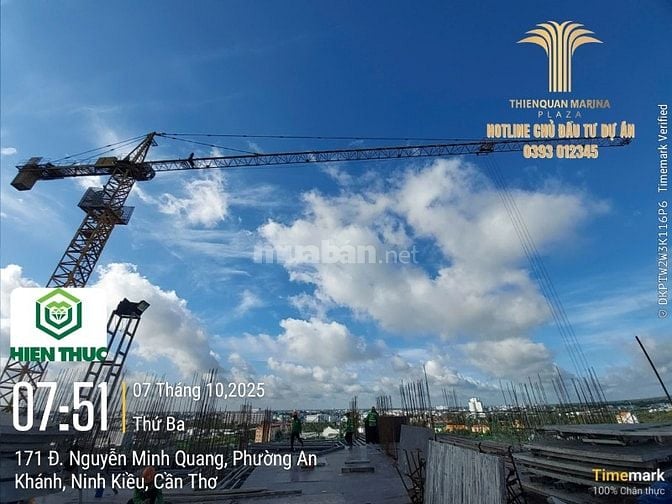 Chính chủ cần bán 1 căn hộ 52 m², Thiên Quân Plaza Cần Thơ