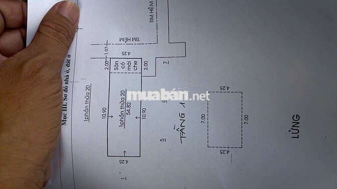 NHÀ 2 TẦNG TRƯỜNG CHINH — PHƯỜNG TÂY THẠNH (4,4m x 13m)
