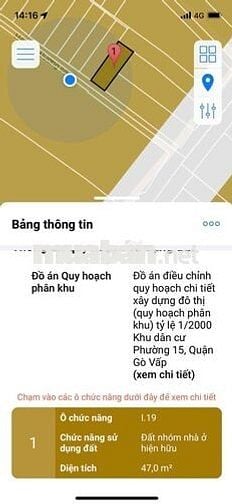Bán Nhà 4x12. trệt lầu. nằm sau lưng 1 căn mặt tiền. hẻm 1 trục