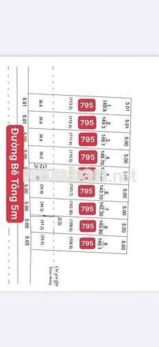 BÁN ĐẤT CHÍNH CHỦ 5X29M THỔ CƯ SÔNG TRẦU 19 TR.BOM
