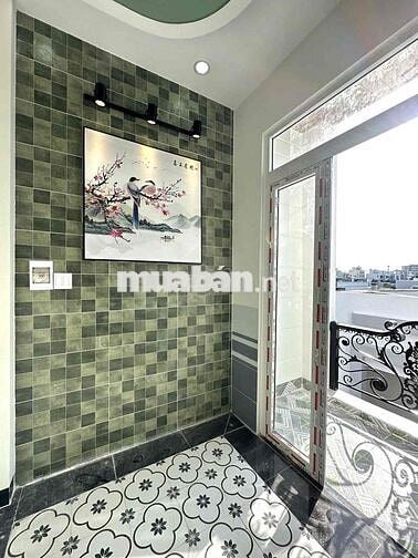 Nhà 2 lầu mới hoàn thiện hẻm tổ 7B sau Đa Khoa Trung Ương