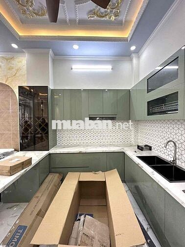 Nhà 2 lầu mới hoàn thiện hẻm tổ 7B sau Đa Khoa Trung Ương