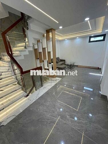 nhà cần bán dt 4M x 10M đúc 1 lửng 3 lầu p12 gò vấp