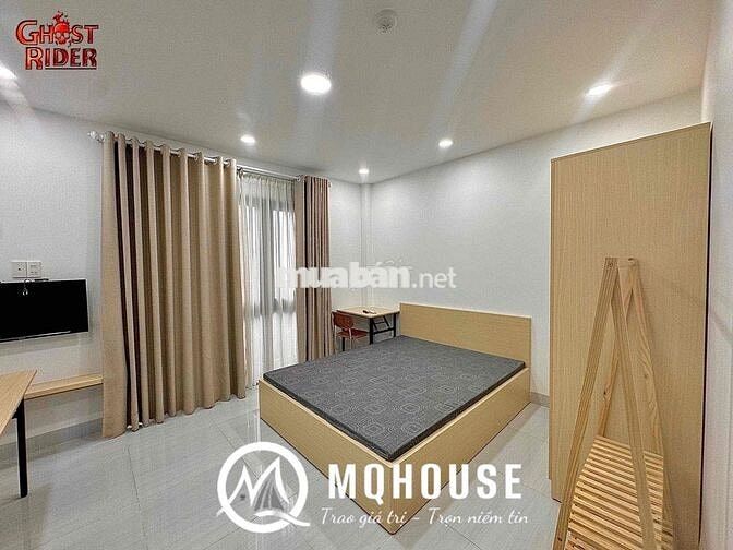 💥Cho Thuê CH 1PN Mới Xây- Thang máy,Hầm xe,Bảo vệ - Gần Hàng Xanh💥