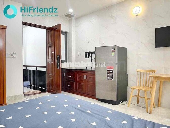 CHO THUÊ PHÒNG STUDIO FULL NỘI THẤT BAN CÔNG SAU GẦN ĐẠI HỌC VĂN LANG