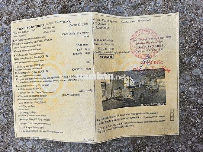 2015 Wildtrak 2.2L 4x2 AT - 100000 km