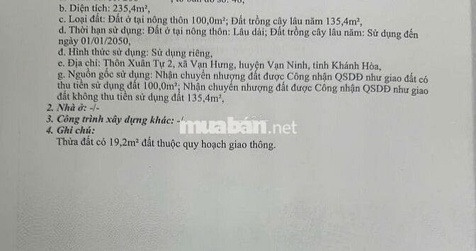 Nhà kiên cố 3 phòng ngủ -Xuân Tự, Vạn Hưng