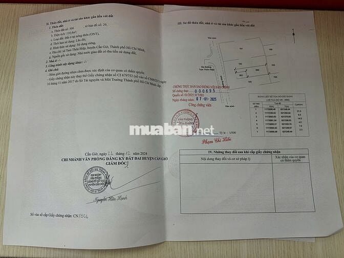 Bán đất khu dân cư An Phước (Tam Thôn Hiệp)