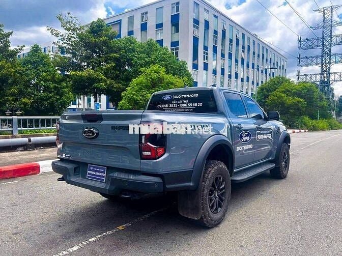 Ford Ranger Raptor 2023 Xám, số tự động