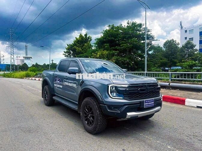 Ford Ranger Raptor 2023 Xám, số tự động