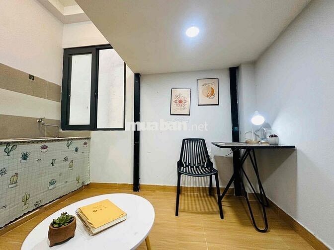 Phòng mini cho thuê - Có gác lửng, nội thất hiện đại, gần chợ Bà Chiểu