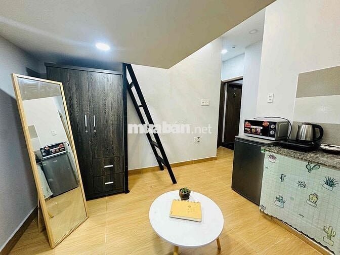 Phòng mini cho thuê - Có gác lửng, nội thất hiện đại, gần chợ Bà Chiểu