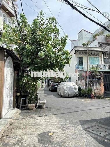 Nhà mặt hẻm xe hơi, 91m2, 3 PN, đường Nơ Trang Long