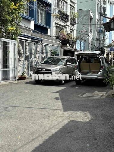 Nhà mặt hẻm xe hơi, 91m2, 3 PN, đường Nơ Trang Long