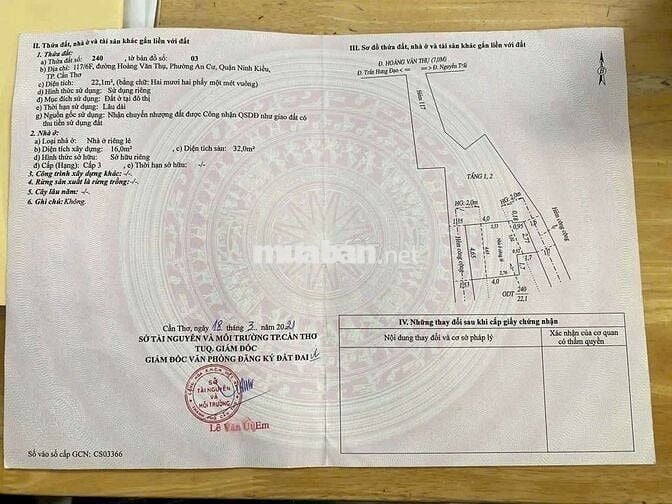 BÁN NHÀ LẦU MỚI ĐẸP GIÁ RẺ - CÁCH MT ĐƯỜNG HOÀNG VĂN THỤ CHỈ 15M