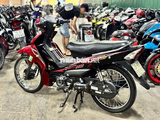 XE MÁYTHANH TÙNG_ELEGENT 110CC ĐỎ LƯỚT BAO ZIN