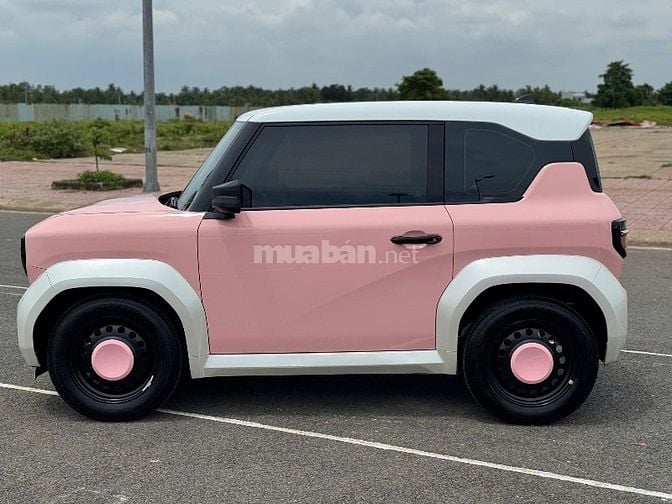 VinFast VF3 Hồng Pin Mua Đời 2025 full decal cực đẹp