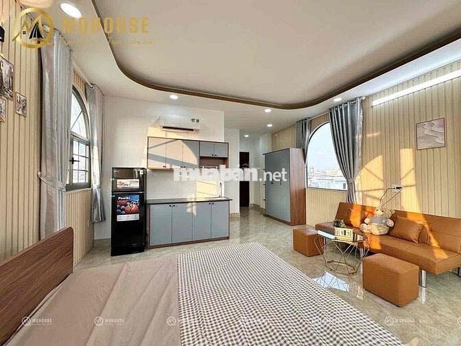 Studio ban công, máy giặt riêng, full NT, diện tích cực rộng📍4 xã
