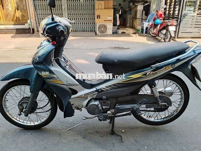 SYM 110 Elegant 2012 xanh lá