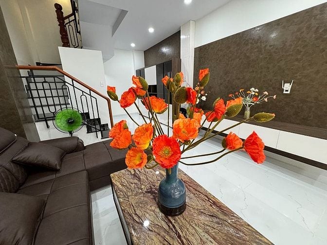 3 lầu t.kế Singapore full nội thất ccấp hẻm xe hơi Khu VIP Quang Trung
