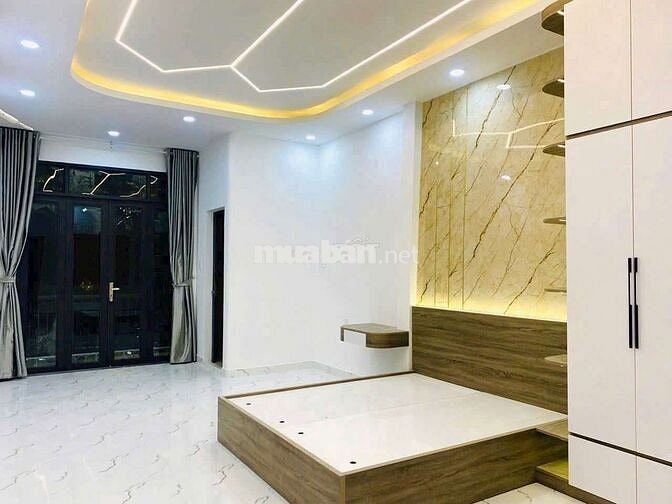 Cho thuê nhà full NT xe hơi đậu nhà Thạnh Lộc quận 12