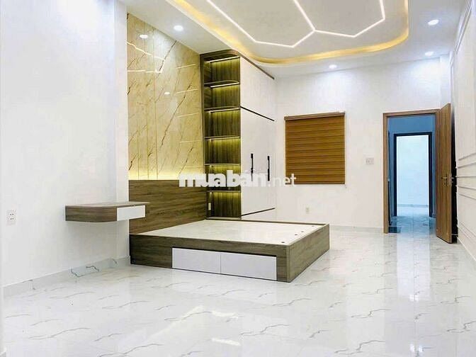 Cho thuê nhà full NT xe hơi đậu nhà Thạnh Lộc quận 12